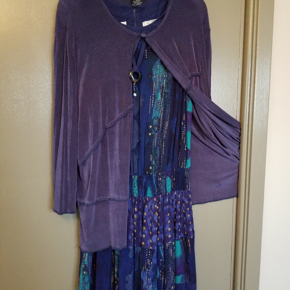 HALF PRICE SALE !!  Lightweight purplish cover up
